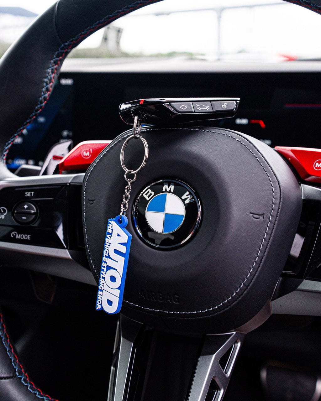 AUTOID Blue Logo Keyring - AUTOID® - Key Straps & Accessories - AUTOID