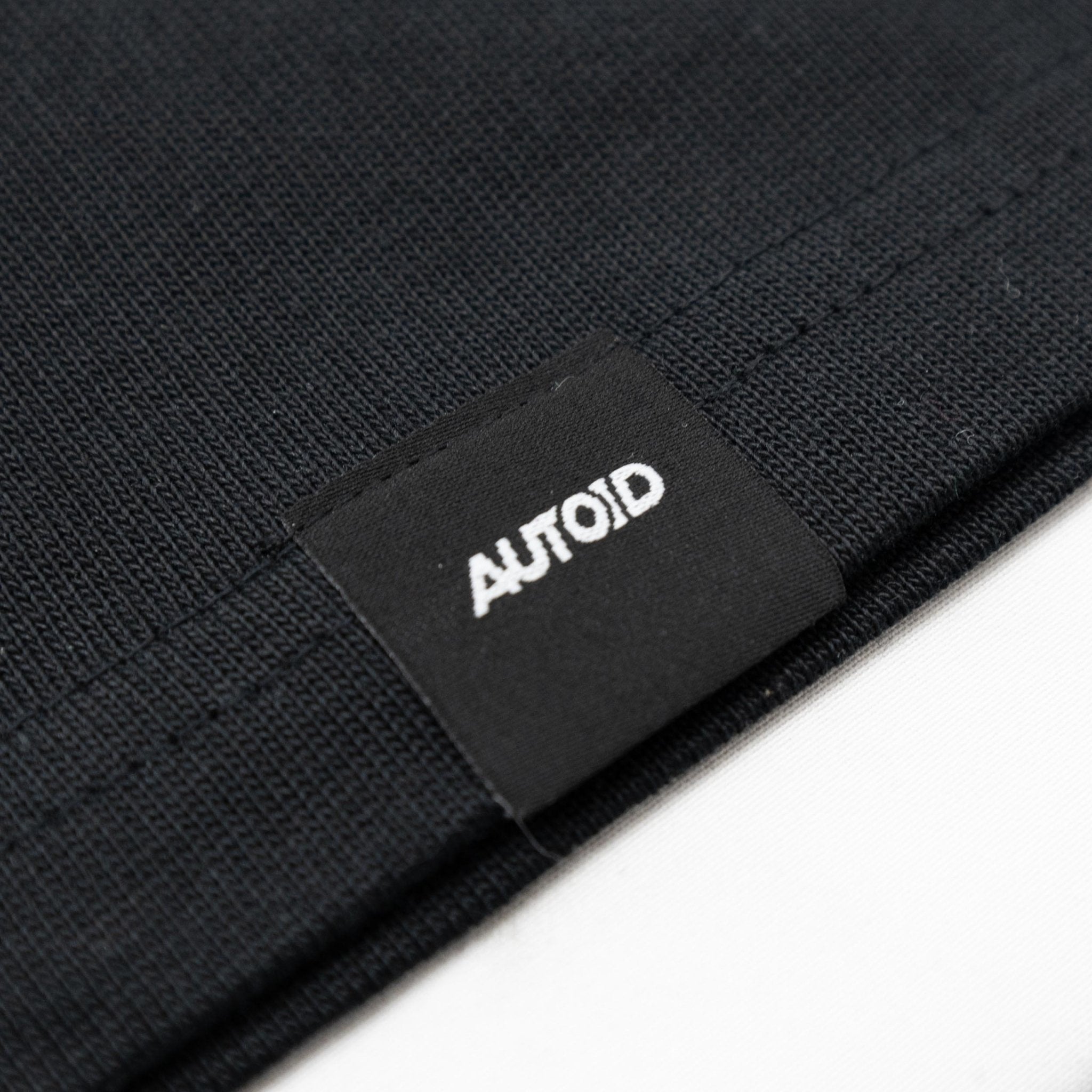 AUTOID Heavy Logo Tee - Black Out - AUTOID - T-Shirts - AUTOID