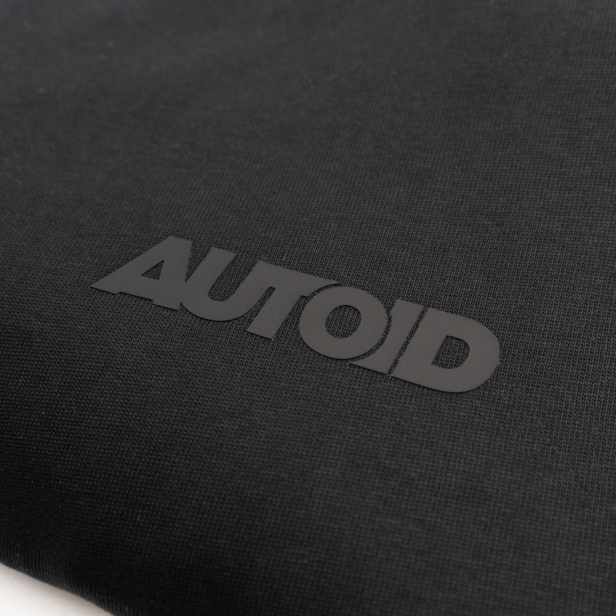 AUTOID Heavy Logo Tee - Black Out - AUTOID - T-Shirts - AUTOID