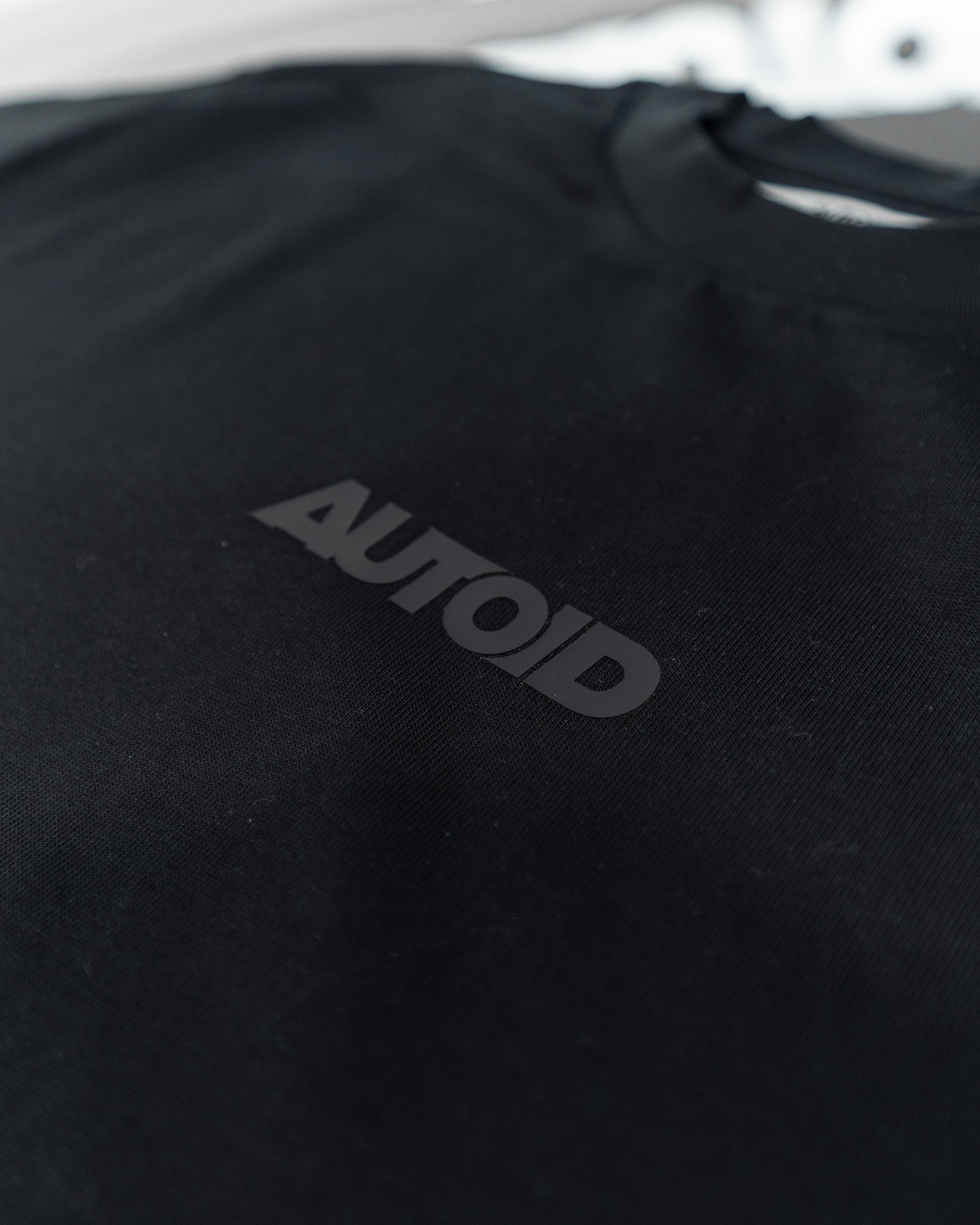 AUTOID Heavy Logo Tee - Black Out - AUTOID - T-Shirts - AUTOID