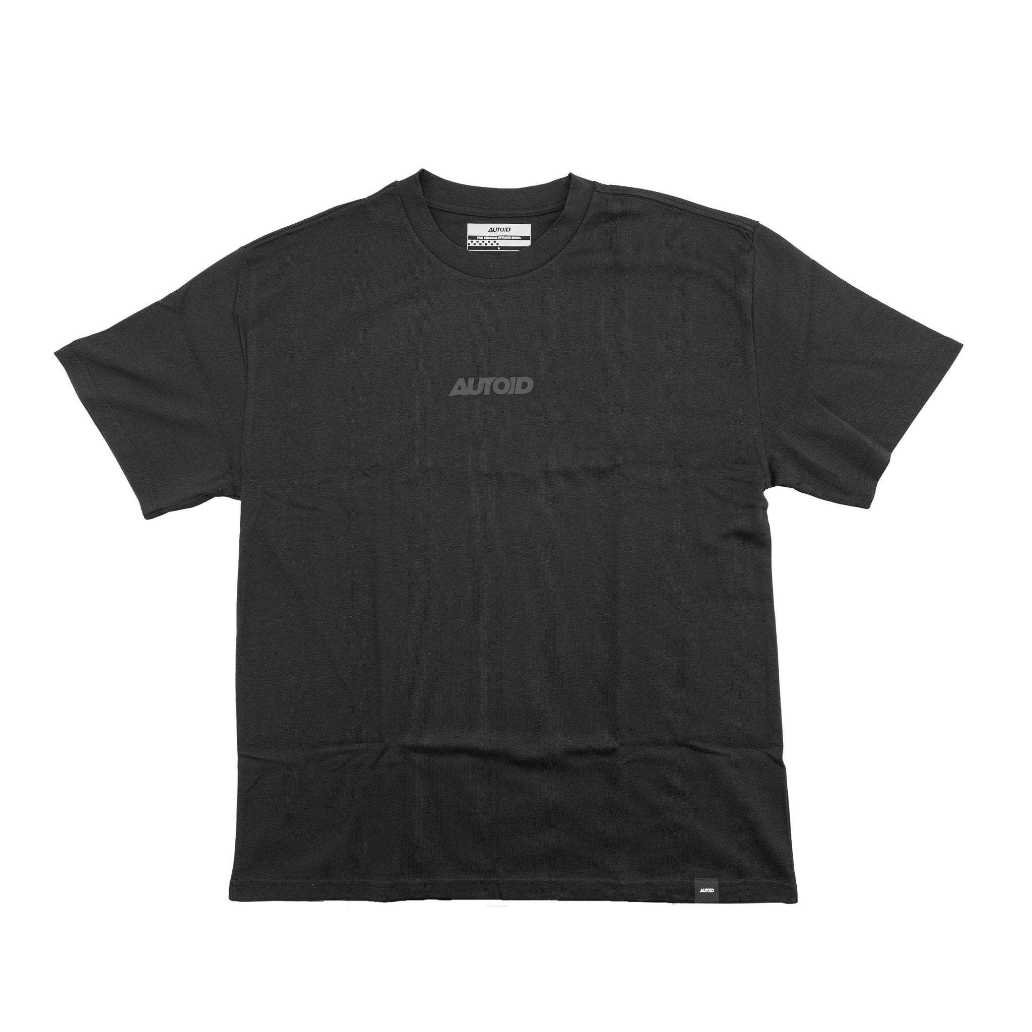 AUTOID Heavy Logo Tee - Black Out - AUTOID - T-Shirts - AUTOID