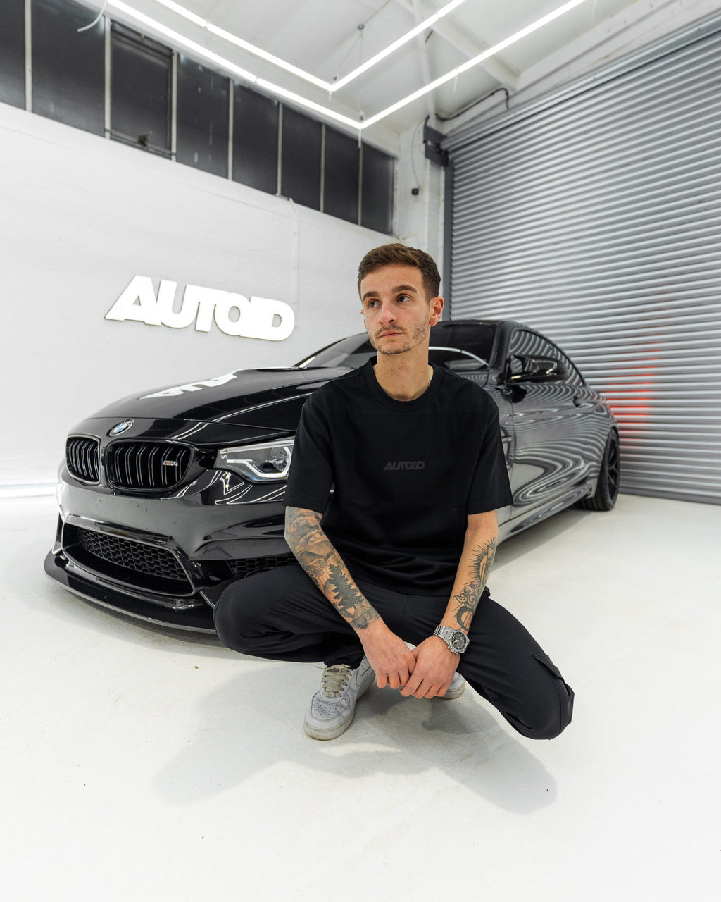 AUTOID Heavy Logo Tee - Black Out - AUTOID® - T-Shirts - AUTOID