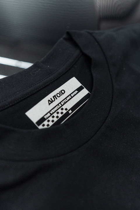 AUTOID Heavy Logo Tee - Black Out - AUTOID® - T-Shirts - AUTOID
