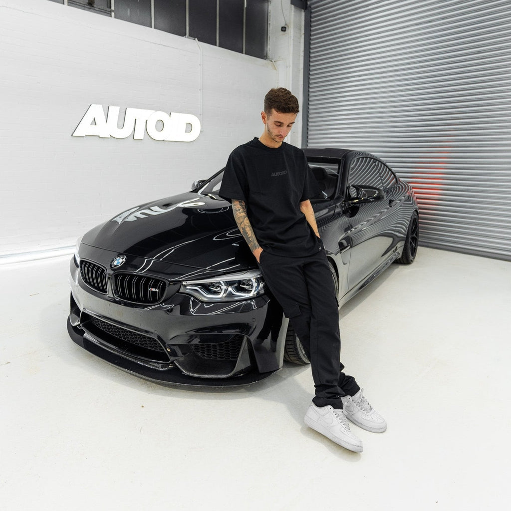 AUTOID Heavy Logo Tee - Black Out - AUTOID® - T-Shirts - AUTOID