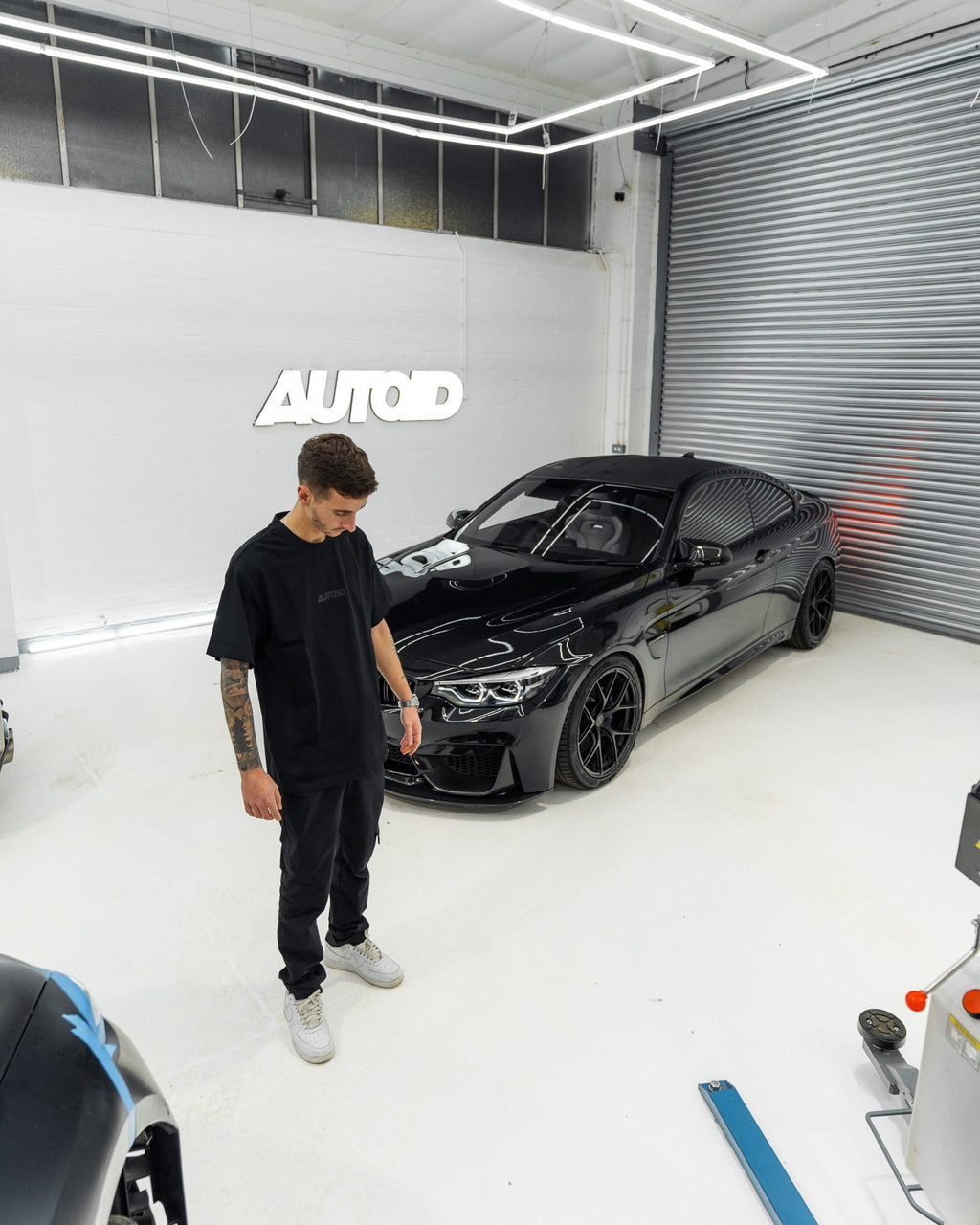 AUTOID Heavy Logo Tee - Black Out - AUTOID® - T-Shirts - AUTOID