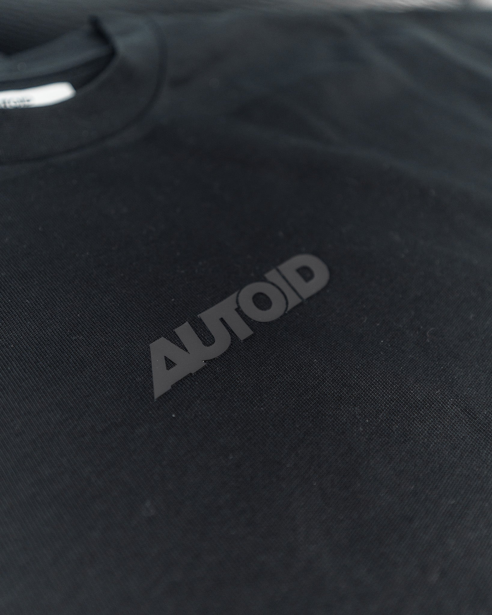 AUTOID Heavy Logo Tee - Black Out - AUTOID® - T-Shirts - AUTOID