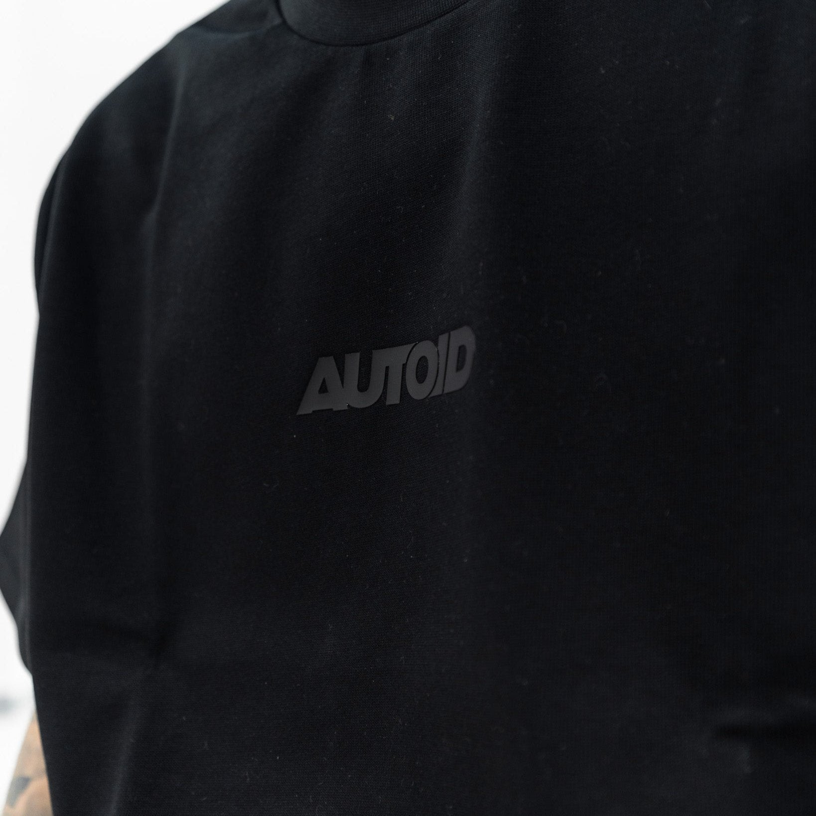 AUTOID Heavy Logo Tee - Black Out - AUTOID® - T-Shirts - AUTOID