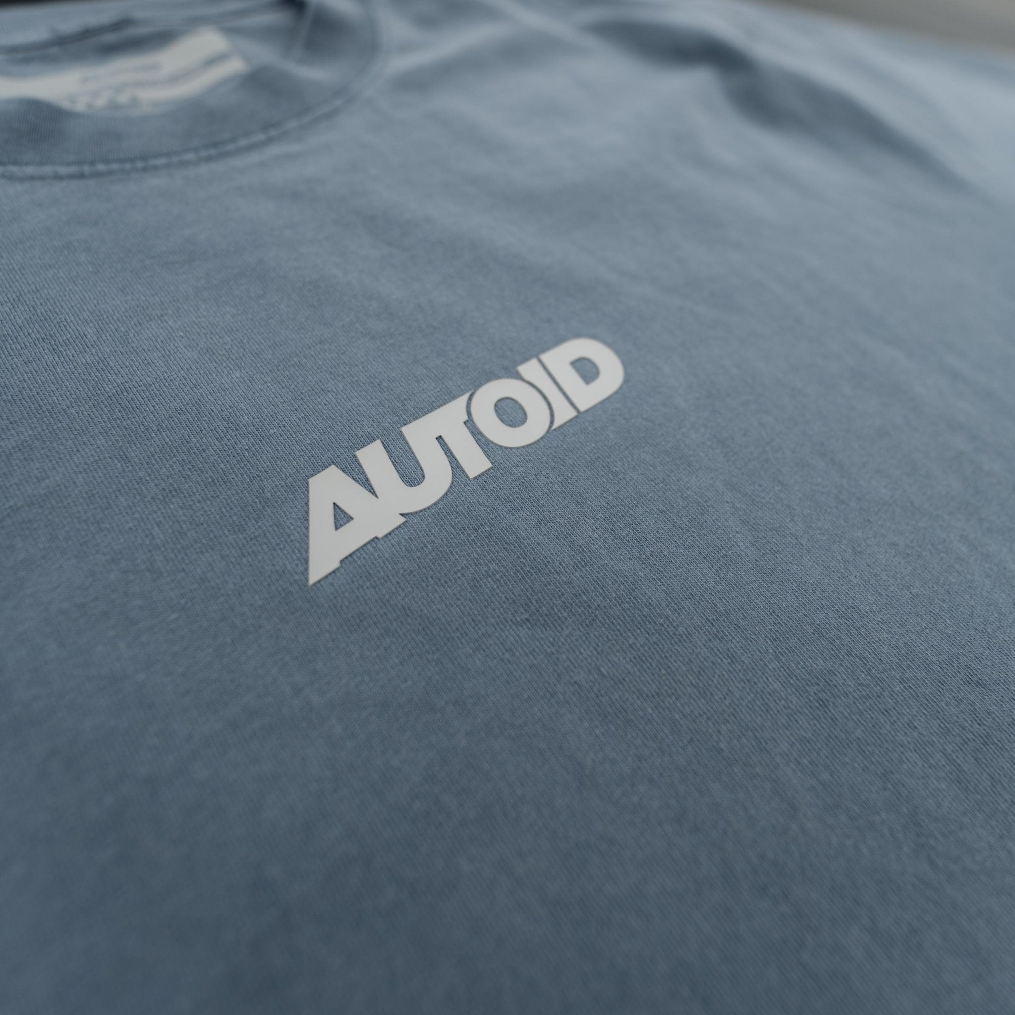 AUTOID Heavy Logo Tee - Indigo - AUTOID - T-Shirts - AUTOID