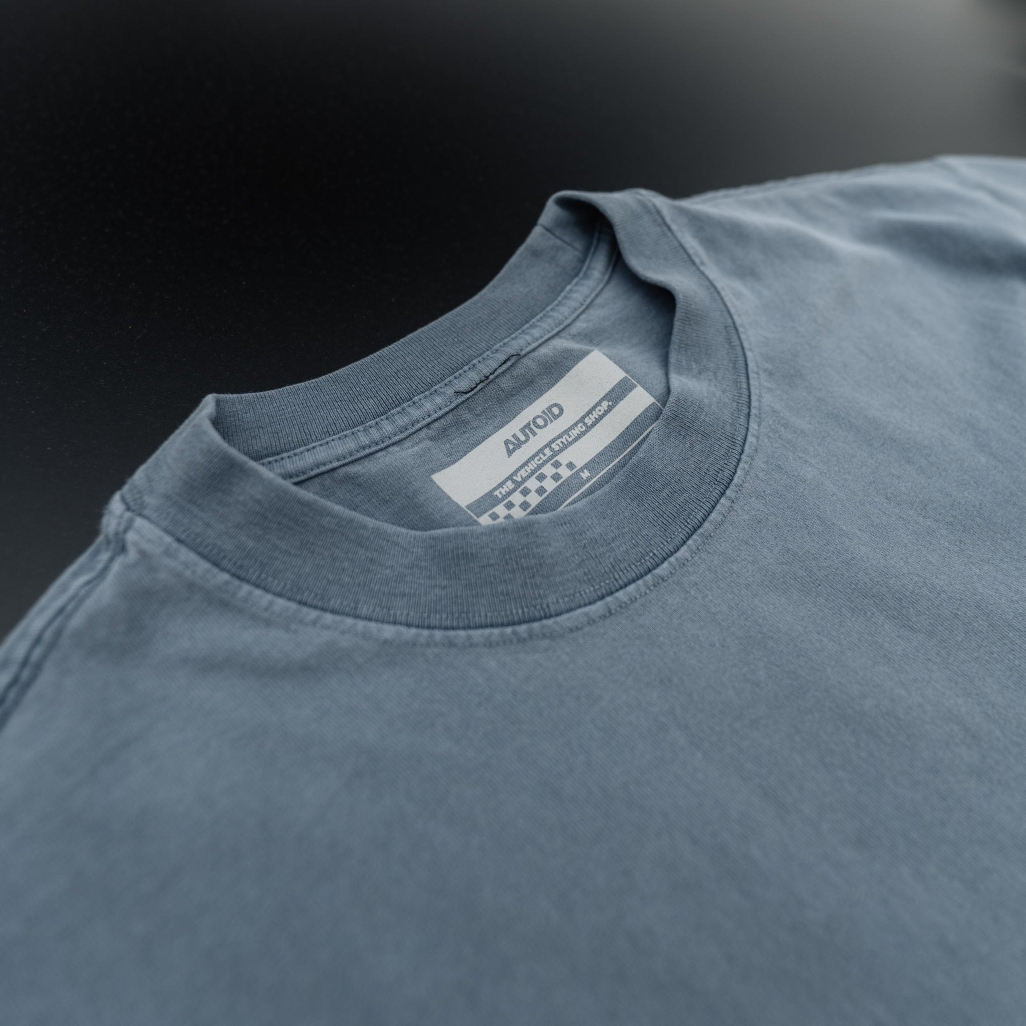 AUTOID Heavy Logo Tee - Indigo - AUTOID - T-Shirts - AUTOID