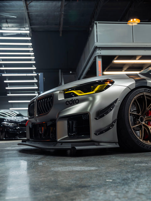 BMW G87 M2 ARD Prepreg Race Canards by Adro