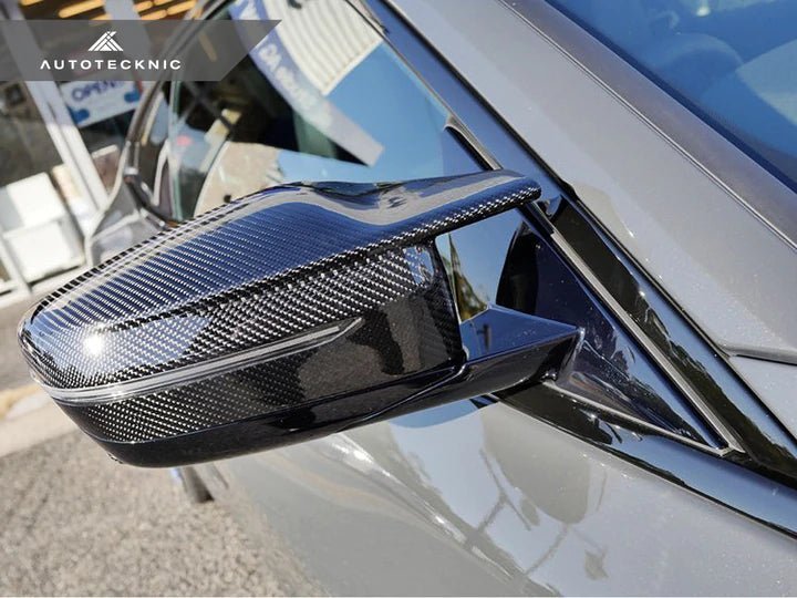 Autotecknic Carbon Fibre M - Inspired Wing Mirror Covers for 3 Series G20 & 4 Series G22 (2018+, G2X) - AUTOID - Vehicle Dress Up Caps & Covers - AutoTecknic