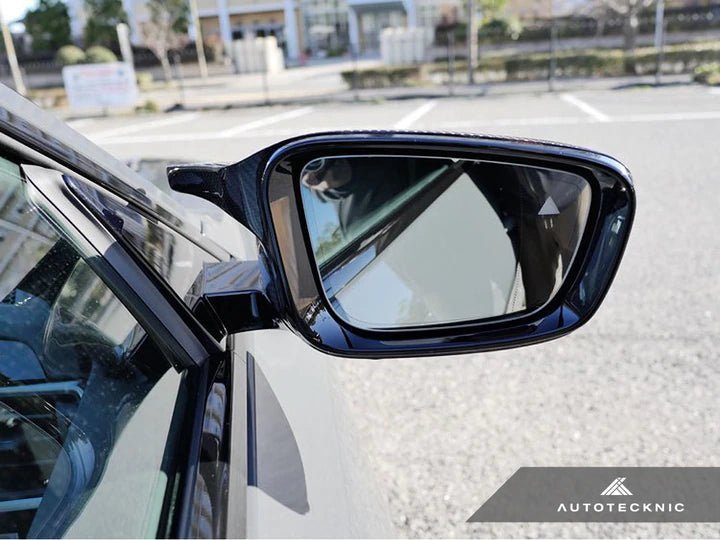 Autotecknic Carbon Fibre M - Inspired Wing Mirror Covers for 3 Series G20 & 4 Series G22 (2018+, G2X) - AUTOID - Vehicle Dress Up Caps & Covers - AutoTecknic