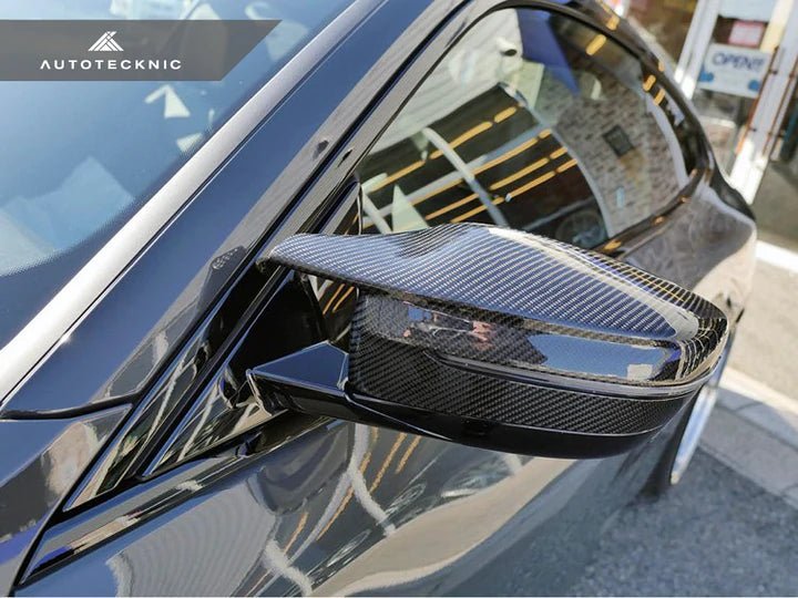 Autotecknic Carbon Fibre M - Inspired Wing Mirror Covers for 3 Series G20 & 4 Series G22 (2018+, G2X) - AUTOID - Vehicle Dress Up Caps & Covers - AutoTecknic