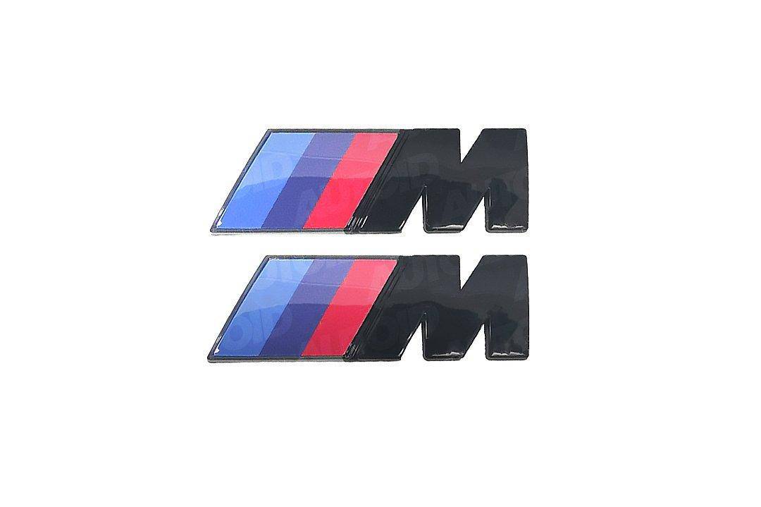 Black Fender Badge for BMW M Sport Models (F20 F22 F30 F40 F44), Model Badges, Essentials - AUTOID | Premium Automotive Accessories