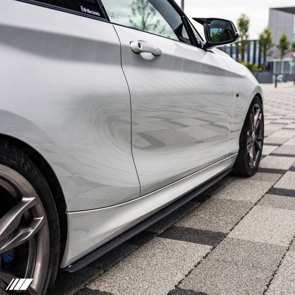 BMW 1 Series F20 & 2 Series F22 Carbon Fibre Performance Side Skirts by FORM (2014-2020) - AUTOID® - Side Skirts & Winglets - FORM Industries