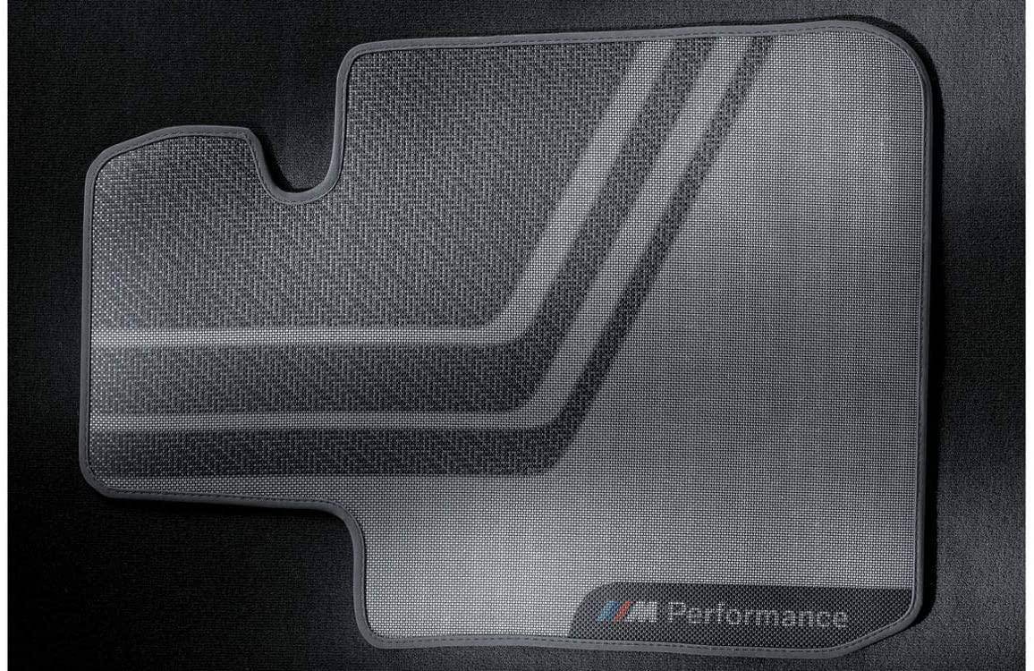 BMW 1 Series F20, 2 Series F22 & M2 F87 Genuine M Performance Front Floor Mats Set (2014-2021) - AUTOID® - Floor Mats - BMW M Performance