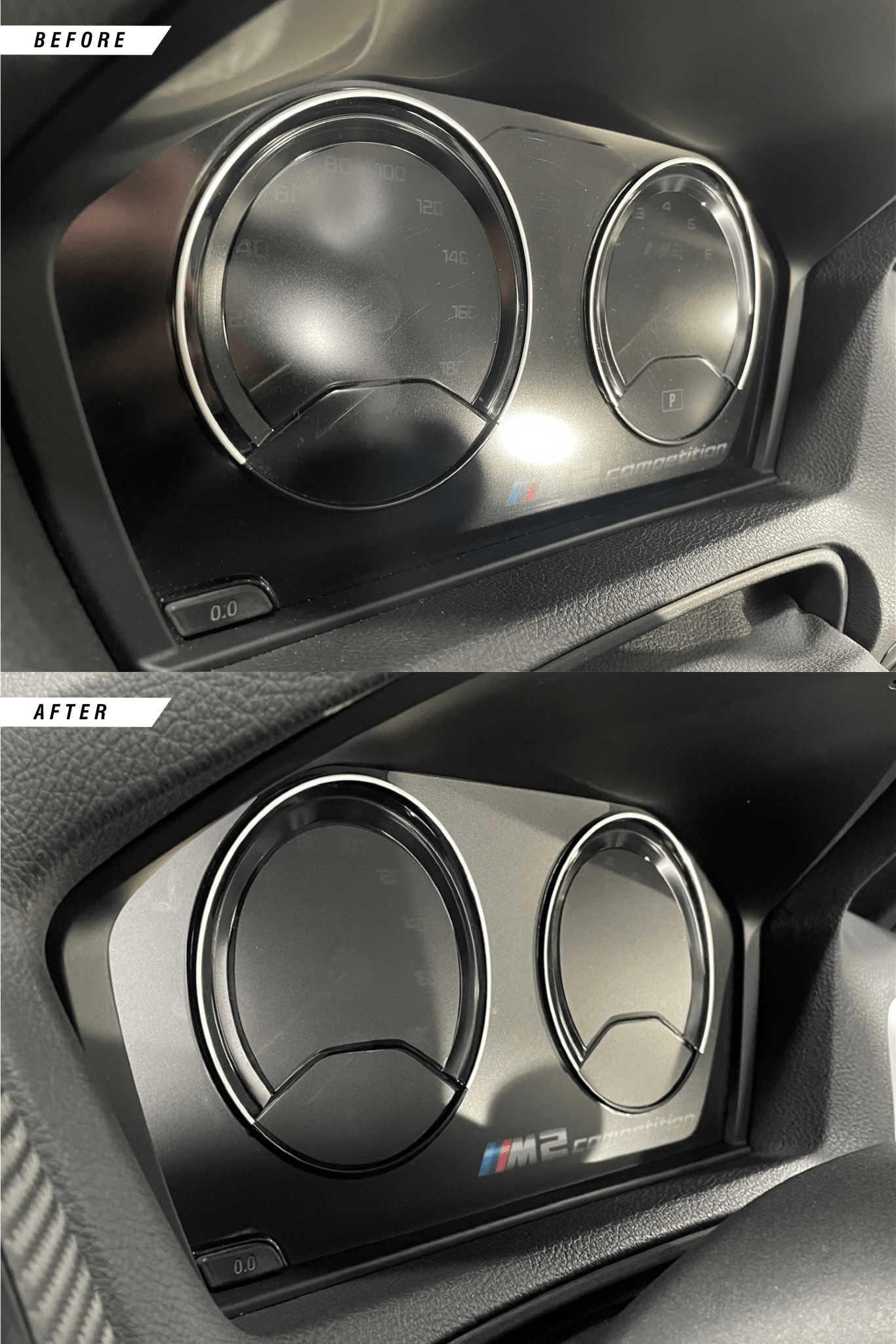 BMW 1 Series F20, 2 Series F22 & M2 LCI F87 Instrument Cluster Screen Protector PPF (2015-2021) - AUTOID® - Paint Protection Film - IPPS