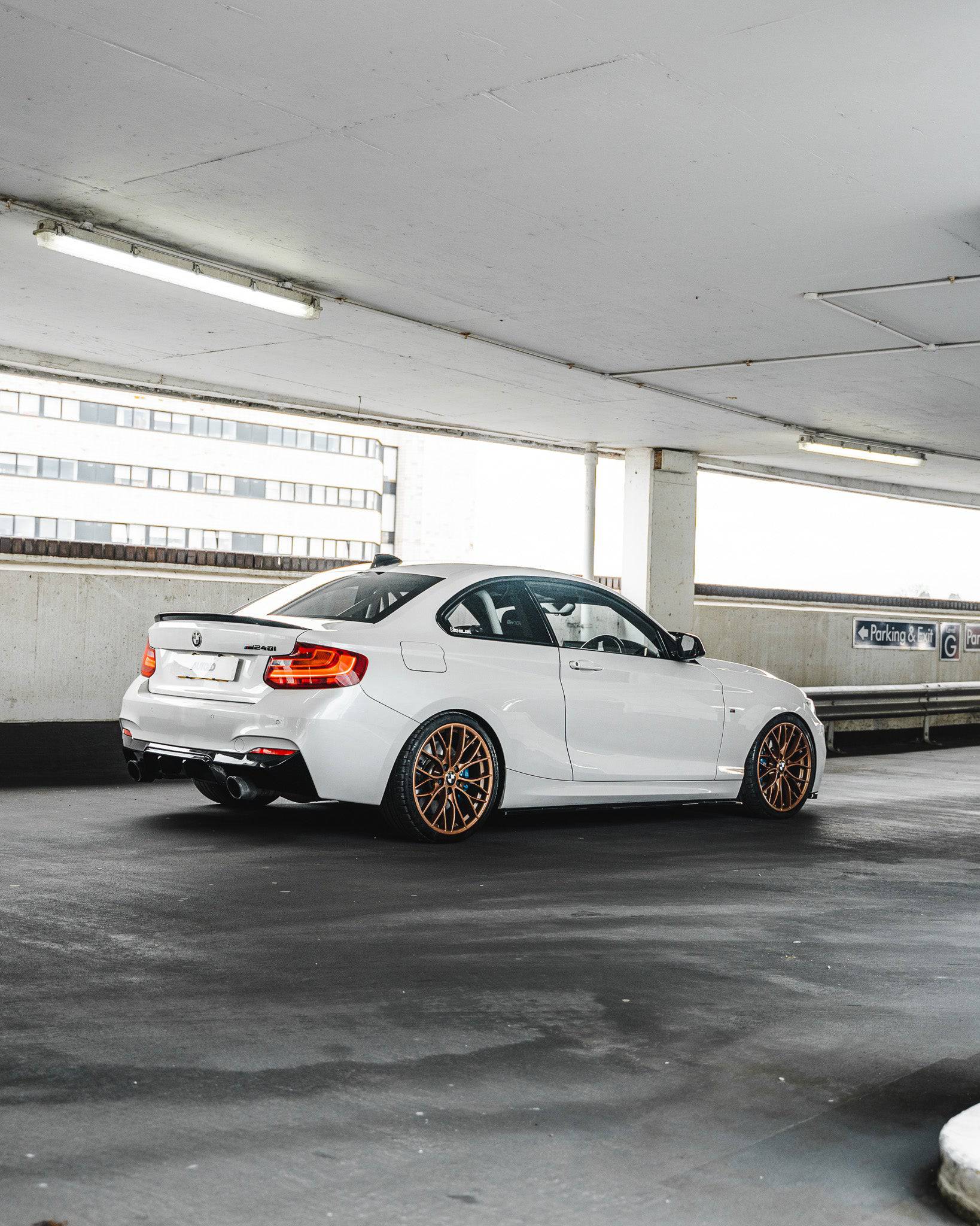 BMW 1 Series F20 F21 & 2 Series F22 EVO - 1 Gloss Black Side Skirts by ZAERO (2011 - 2019) - AUTOID - Side Skirts & Winglets - Zaero Design