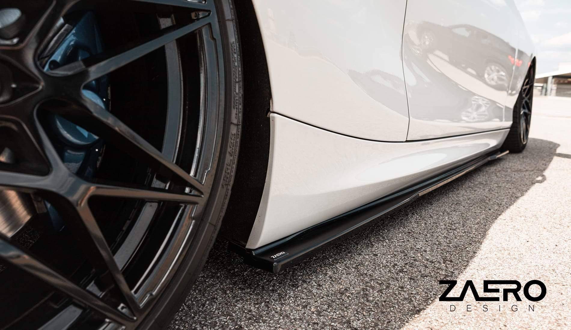 BMW 1 Series F20 F21 & 2 Series F22 EVO-1 Gloss Black Side Skirts by ZAERO (2011-2019) - AUTOID® - Side Skirts & Winglets - Zaero Design