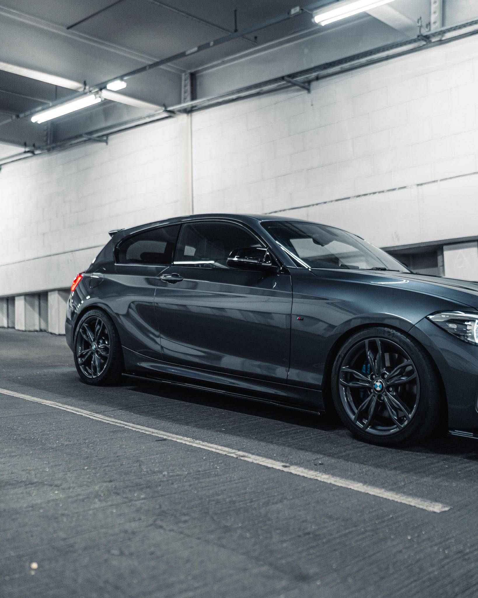BMW 1 Series F20 F21 & 2 Series F22 EVO-1 Gloss Black Side Skirts by ZAERO (2011-2019) - AUTOID® - Side Skirts & Winglets - Zaero Design