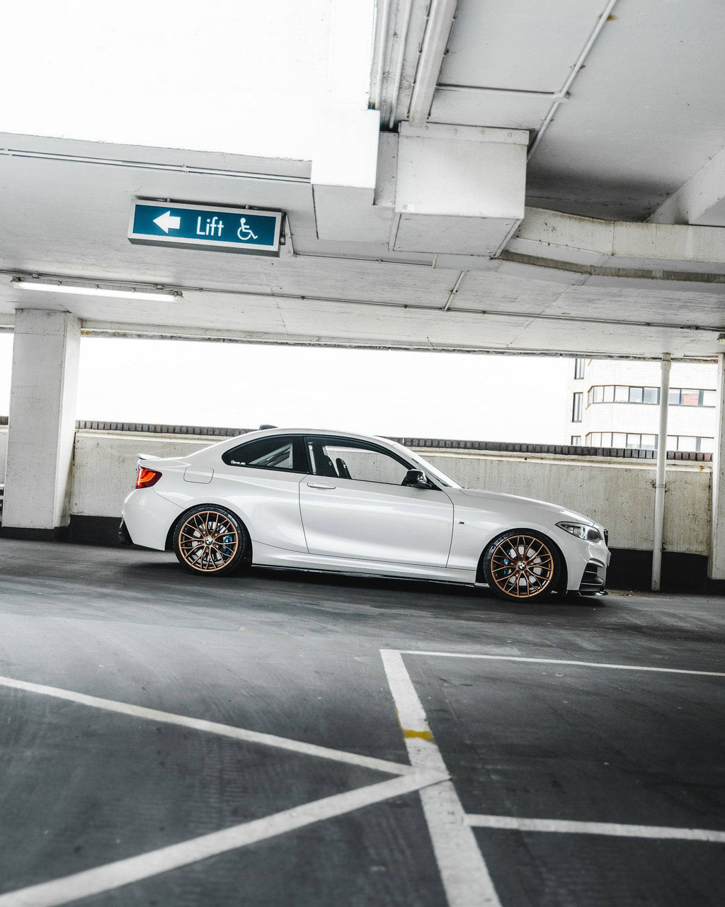 BMW 1 Series F20 F21 & 2 Series F22 EVO-1 Gloss Black Side Skirts by ZAERO (2011-2019) - AUTOID® - Side Skirts & Winglets - Zaero Design