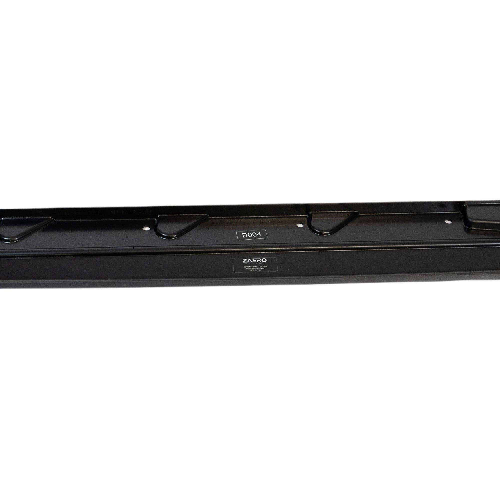 BMW 1 Series F20 F21 & 2 Series F22 EVO-1 Gloss Black Side Skirts by ZAERO (2011-2019) - AUTOID® - Side Skirts & Winglets - Zaero Design