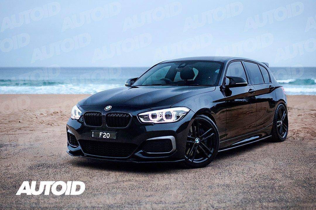 BMW 1 Series F20 F21 LCI Carbon Fibre Double Slat Kidney Grilles by FORM (2015-2019) - AUTOID® - Front Grille - FORM Industries
