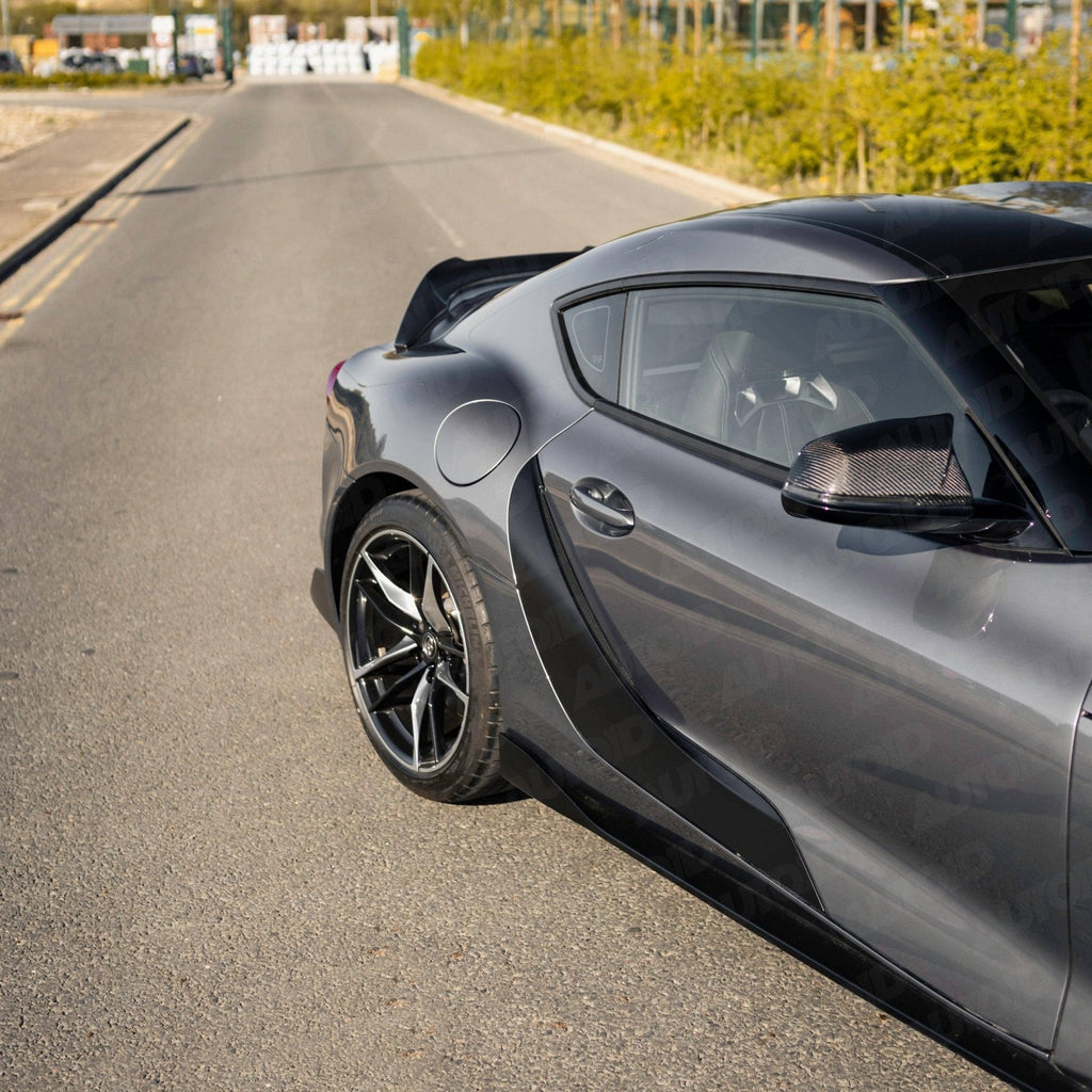 BMW 1 Series F40, 2 Series F44 & Toyota Supra Pre-Preg Carbon Fibre M Style Mirror Covers by FORM (2019+) - AUTOID® - Mirror Covers - FORM Industries