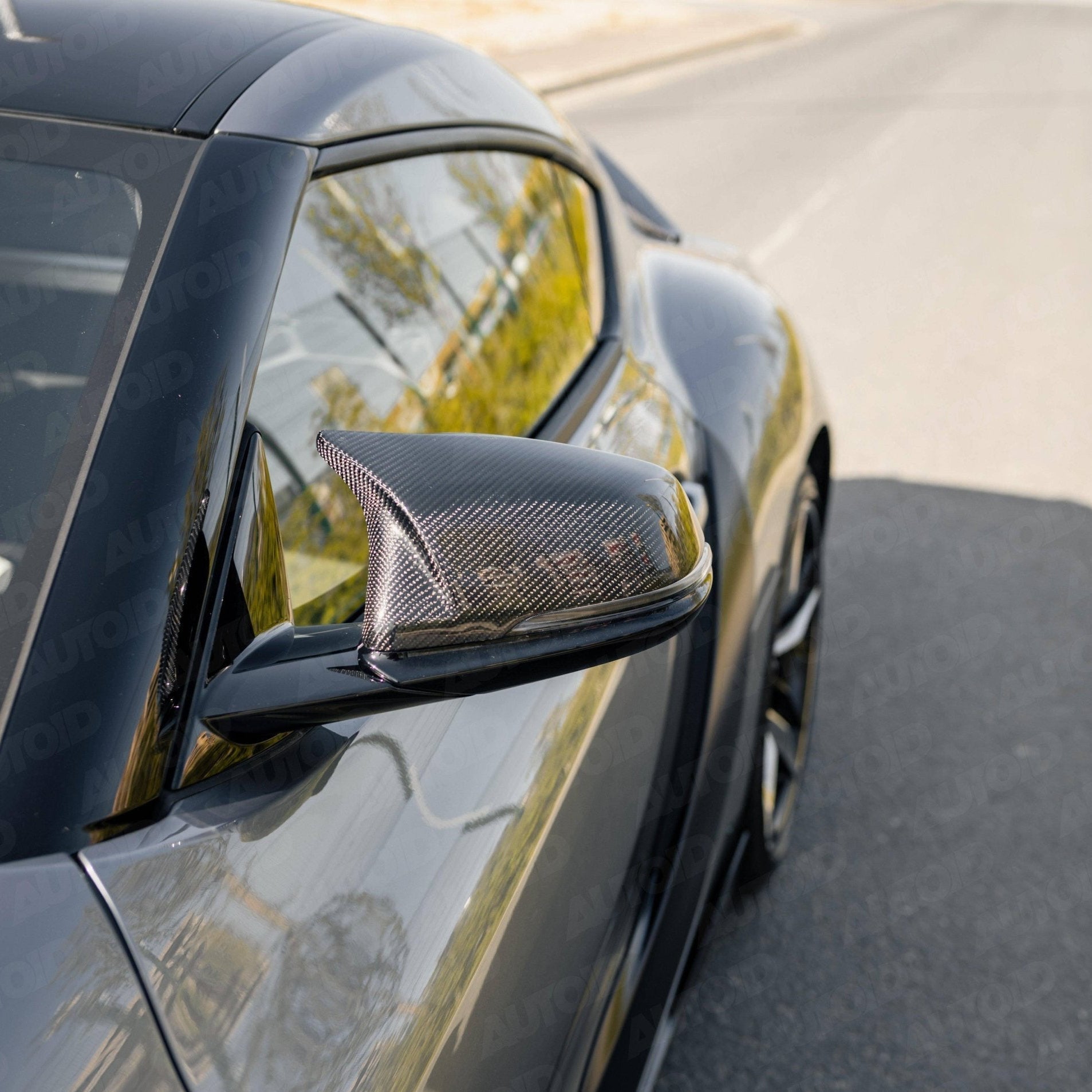 BMW 1 Series F40, 2 Series F44 & Toyota Supra Pre-Preg Carbon Fibre M Style Mirror Covers by FORM (2019+) - AUTOID® - Mirror Covers - FORM Industries