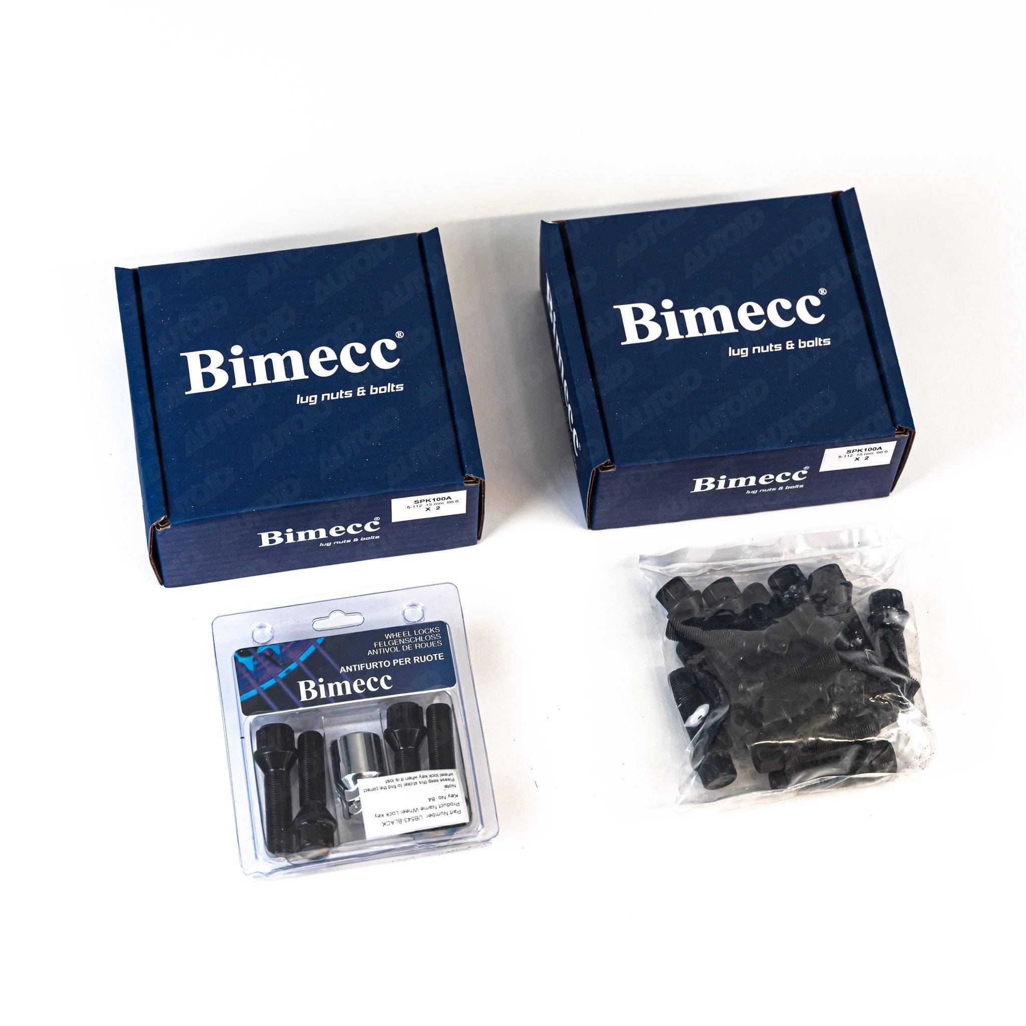 BMW 1 Series F40 & M135i Wheel Spacers Kit 5x112 by Bimecc (2019+) - AUTOID - Wheel Spacers - Bimecc