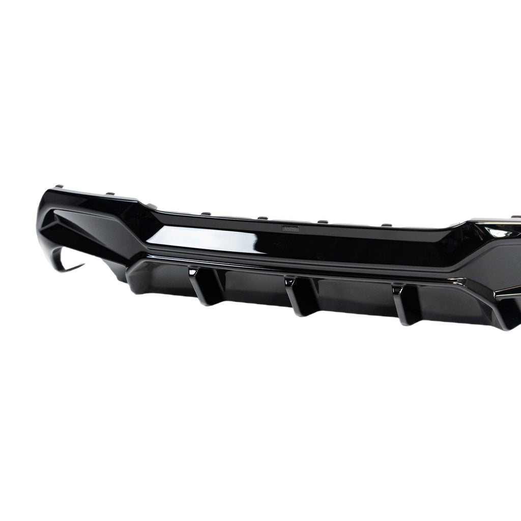 BMW 1 Series M Sport F40 Single Exit (116i 116d 118i 118d) EVO-1 Gloss Black Rear Diffuser by ZAERO (2019-2024) - AUTOID® - Rear Diffusers - Zaero Design