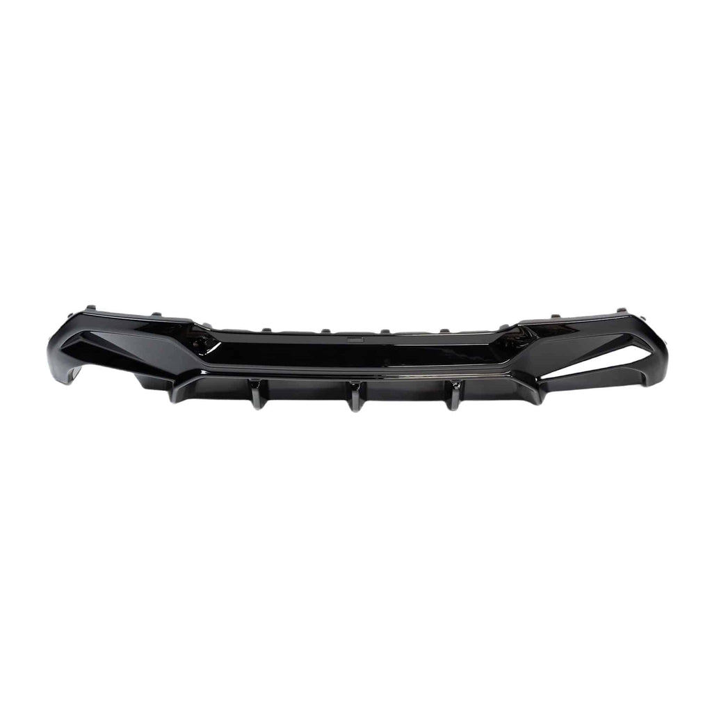 BMW 1 Series M Sport F40 Single Exit (116i 116d 118i 118d) EVO-1 Gloss Black Rear Diffuser by ZAERO (2019-2024) - AUTOID® - Rear Diffusers - Zaero Design