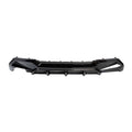 BMW 1 Series M Sport F40 Single Exit (116i 116d 118i 118d) EVO-1 Gloss Black Rear Diffuser by ZAERO (2019-2024) - AUTOID® - Rear Diffusers - Zaero Design