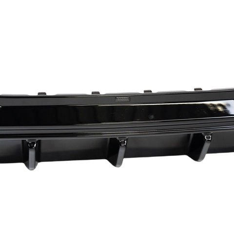 BMW 1 Series M Sport F40 Single Exit (116i 116d 118i 118d) EVO-1 Gloss Black Rear Diffuser by ZAERO (2019-2024) - AUTOID® - Rear Diffusers - Zaero Design