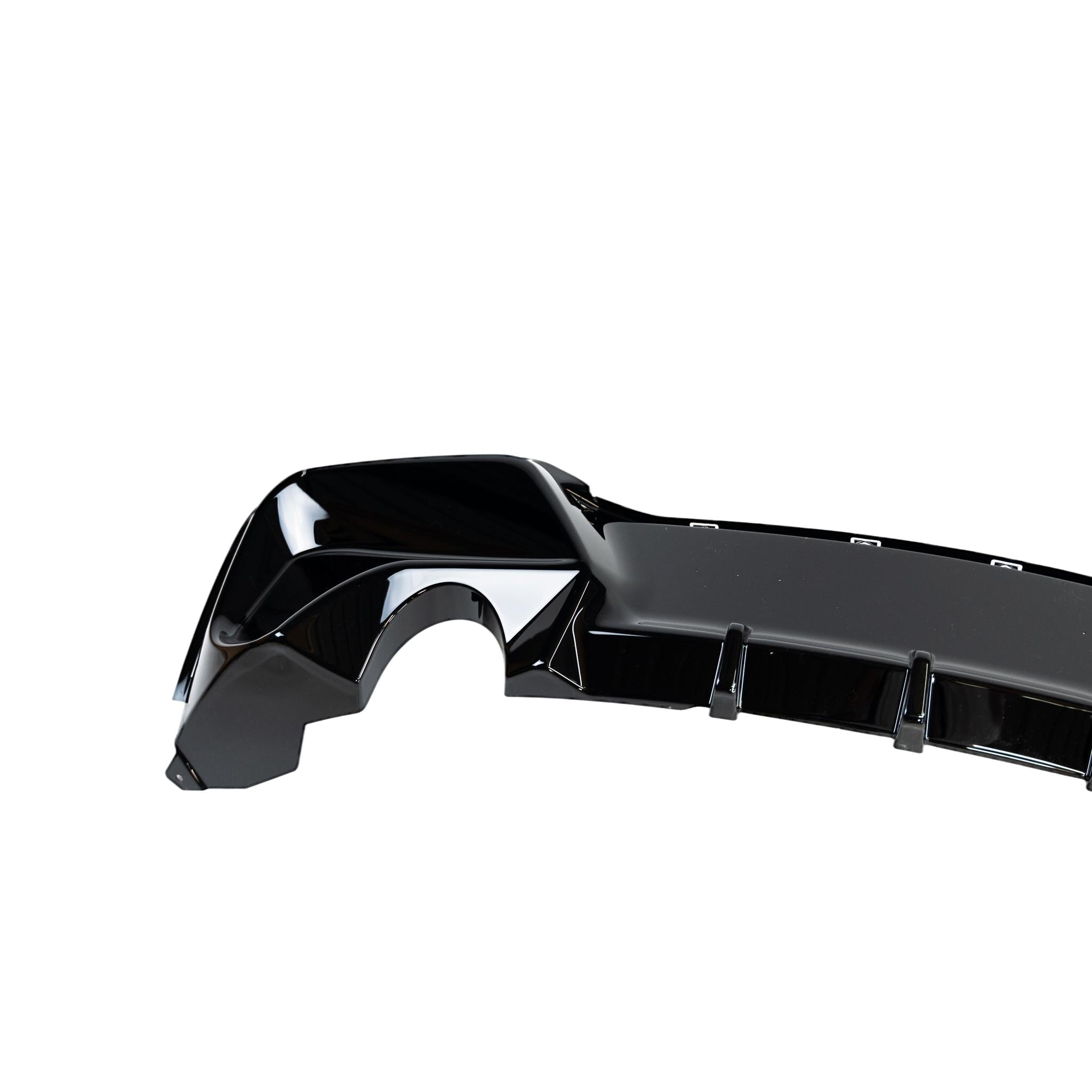 BMW 1 Series & M135i F20 F21 Pre-LCI EVO-1 Gloss Black Rear Diffuser by ZAERO (2011-2015) - AUTOID® - Rear Diffusers - Zaero Design