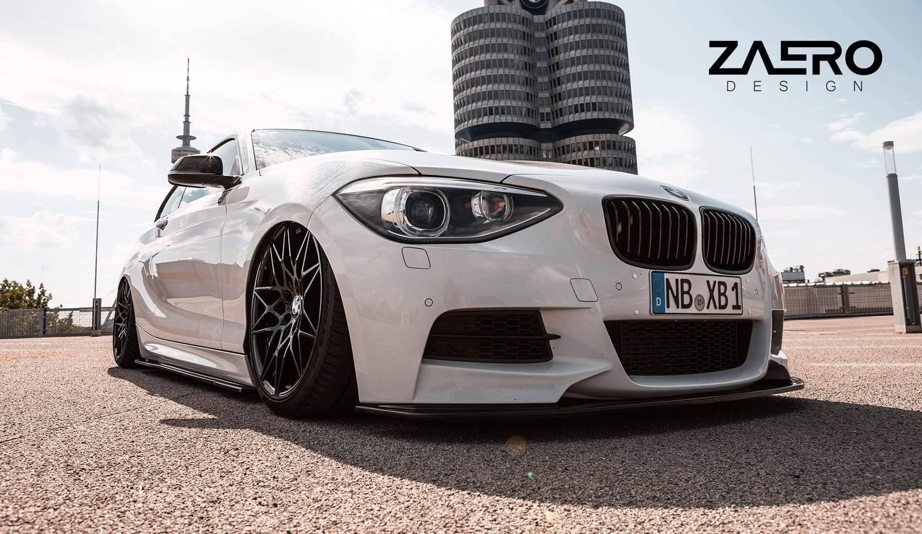 BMW 1 Series & M135i F20 F21 Pre - LCI Gloss Black Body Kit by ZAERO (2011 - 2015) - AUTOID - Styling Kit - Zaero Design