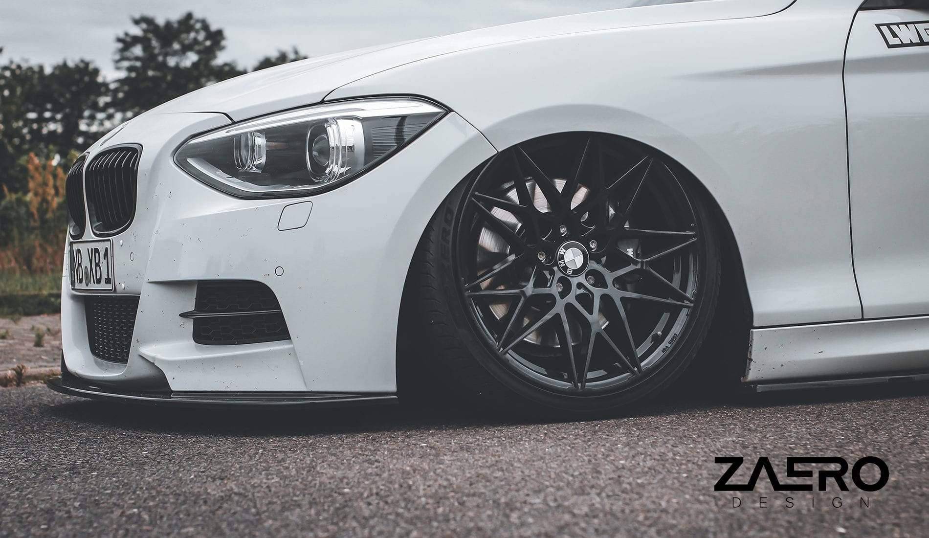 BMW 1 Series & M135i F20 F21 Pre - LCI Gloss Black Body Kit by ZAERO (2011 - 2015) - AUTOID - Styling Kit - Zaero Design