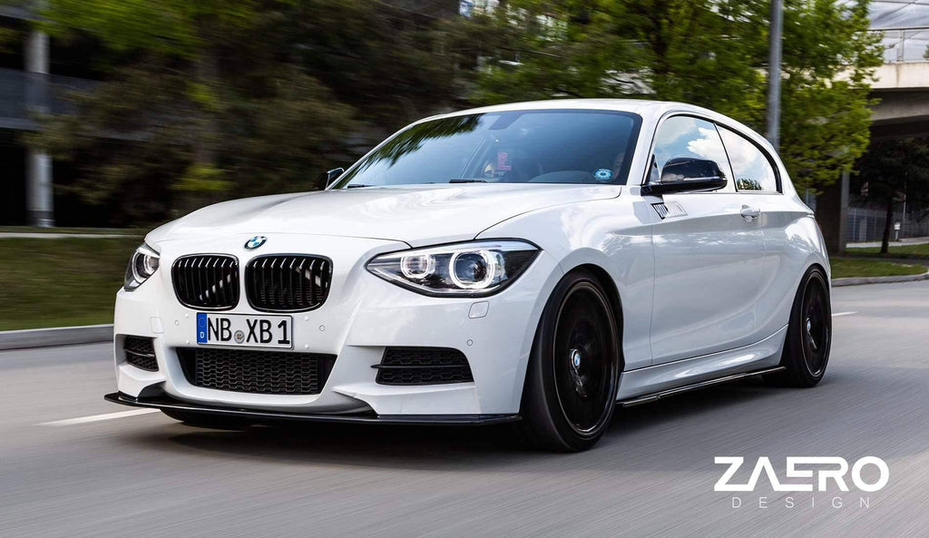 BMW 1 Series & M135i F20 F21 Pre-LCI Gloss Black Body Kit by ZAERO (2011-2015) - AUTOID® - Styling Kit - Zaero Design