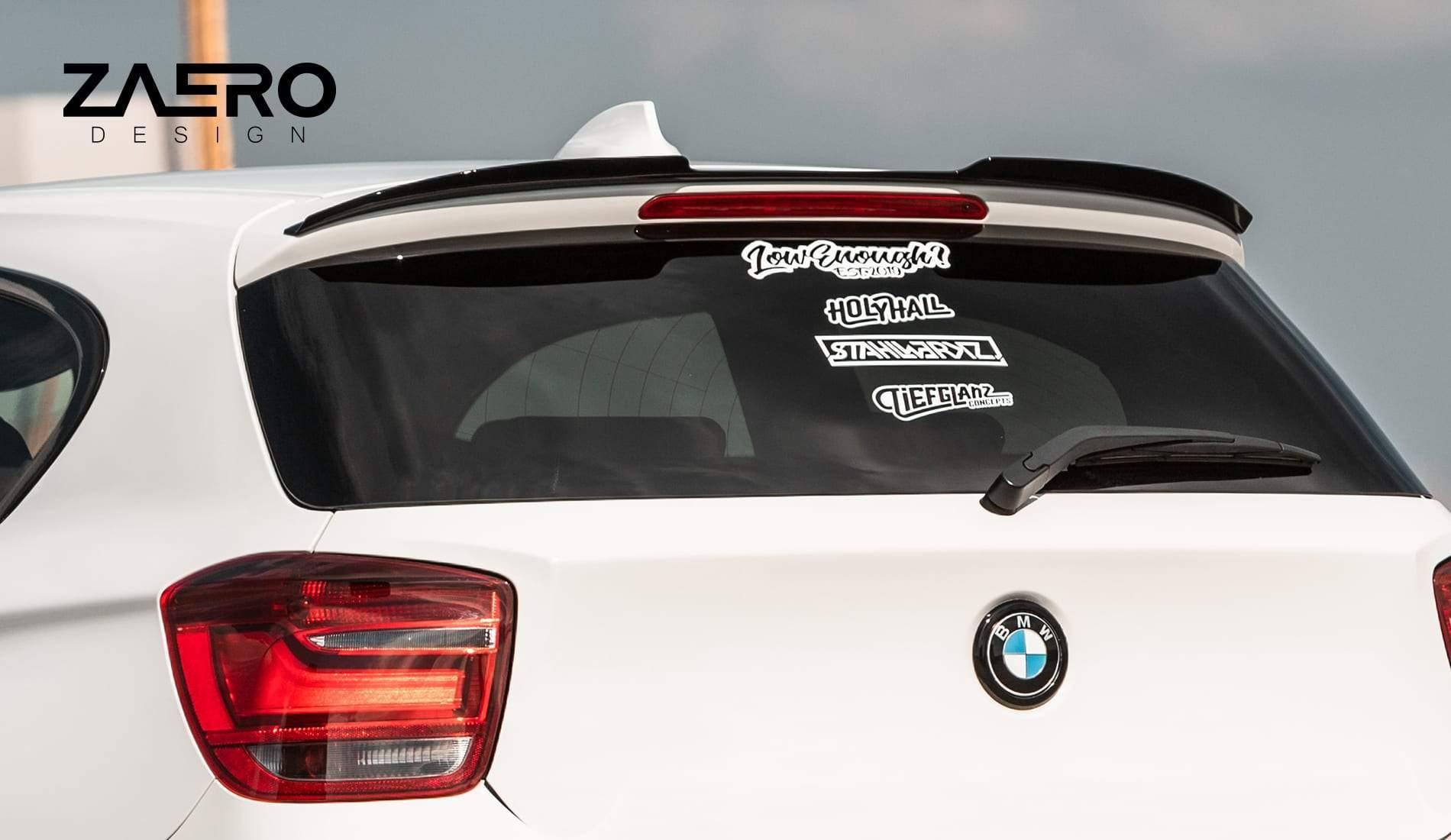 BMW 1 Series & M135i F20 F21 Pre-LCI Gloss Black Body Kit by ZAERO (2011-2015) - AUTOID® - Styling Kit - Zaero Design