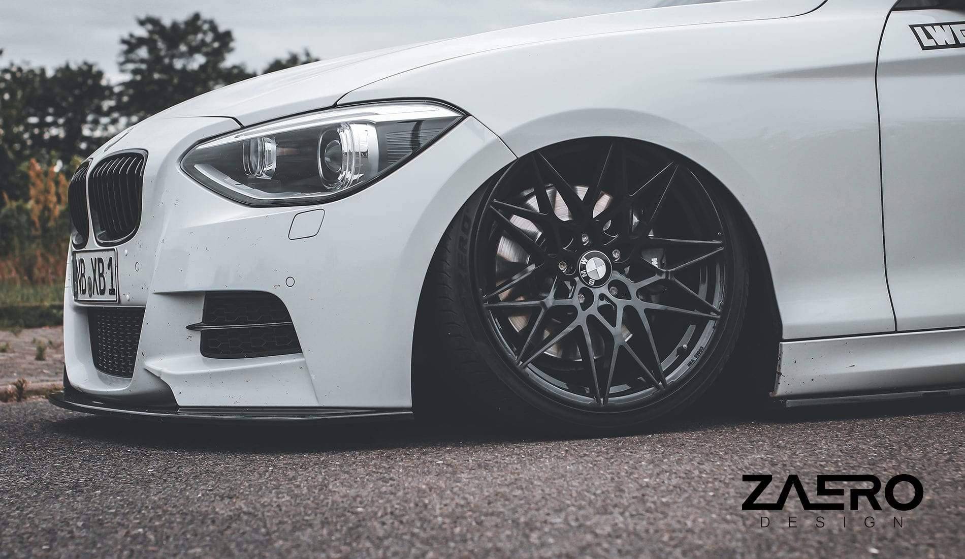 BMW 1 Series & M135i F20 F21 Pre-LCI Gloss Black Body Kit by ZAERO (2011-2015) - AUTOID® - Styling Kit - Zaero Design