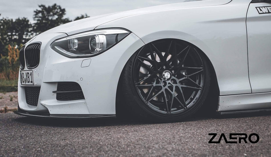 BMW 1 Series & M135i F20 F21 Pre-LCI Gloss Black Body Kit by ZAERO (2011-2015) - AUTOID® - Styling Kit - Zaero Design