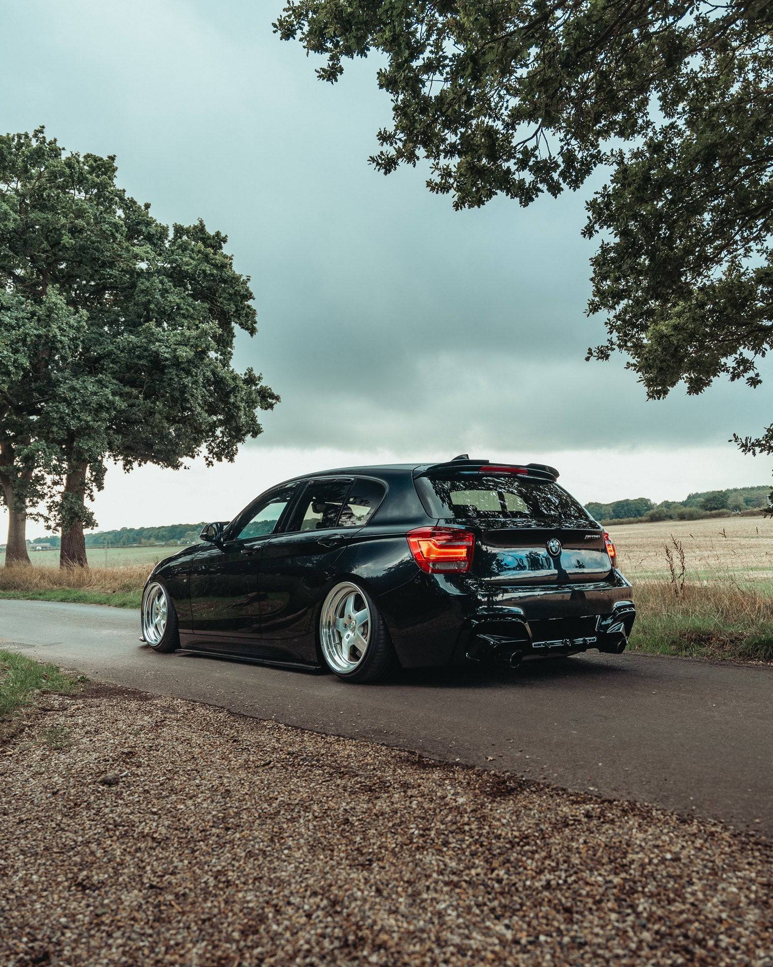 BMW 1 Series & M135i F20 Pre - LCI EVO - 1 Gloss Black Rear Diffuser by ZAERO (2011 - 2015, F20 F21) - AUTOID - Rear Diffusers - Zaero Design