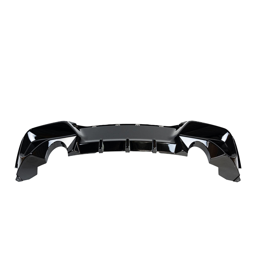 BMW 1 Series & M135i F20 Pre - LCI EVO - 1 Gloss Black Rear Diffuser by ZAERO (2011 - 2015, F20 F21) - AUTOID - Rear Diffusers - Zaero Design