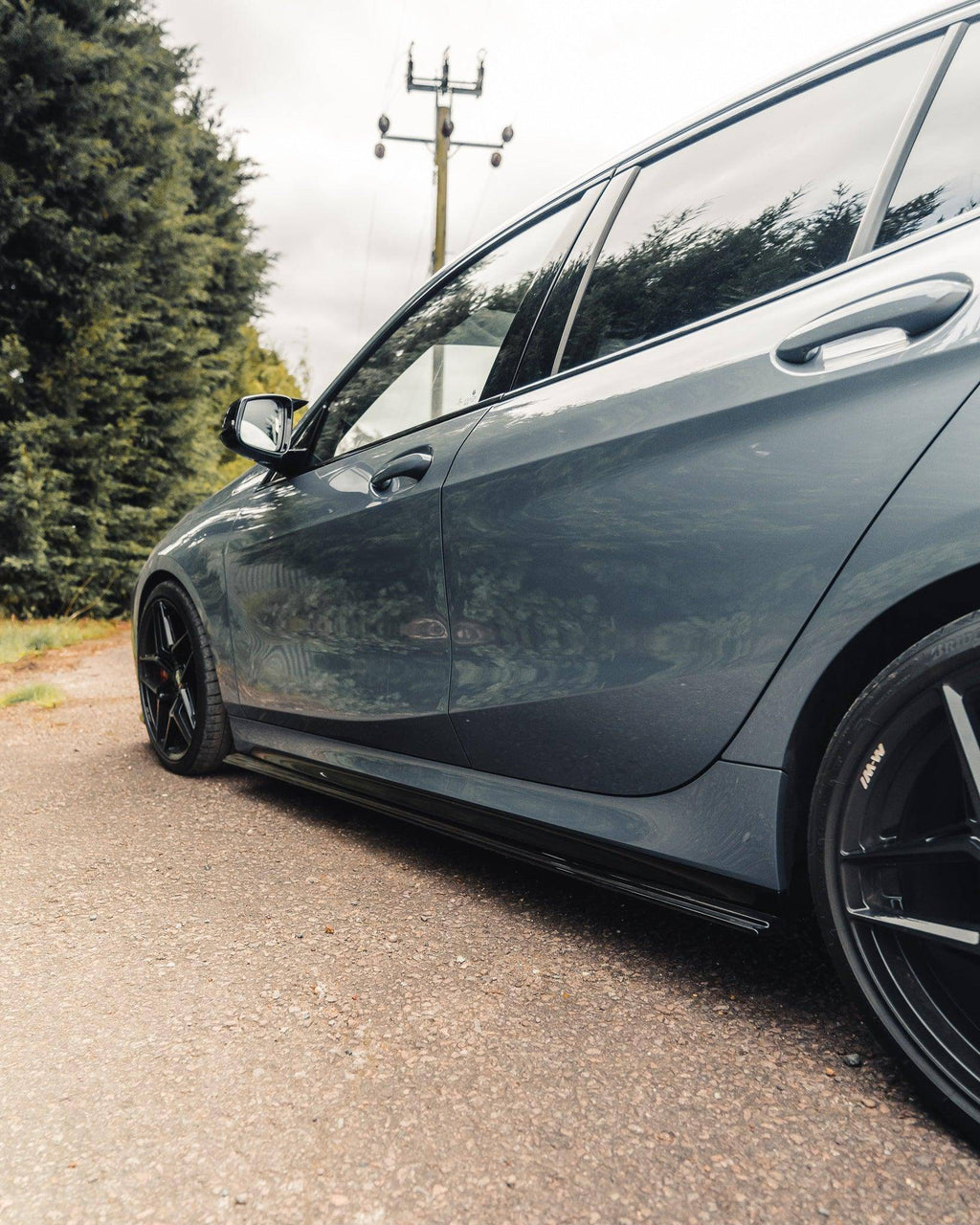 BMW 1 Series & M135i F40 EVO-1 Gloss Black Side Skirts by ZAERO (2019-2024) - AUTOID® - Side Skirts & Winglets - Zaero Design