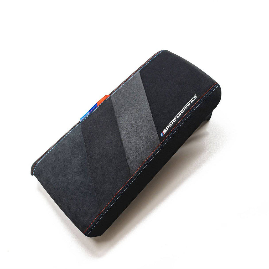 BMW 1 Series, M135i F40 & F70 Genuine M Performance Alcantara Armrest (2019+) - AUTOID® - Interior - BMW M Performance
