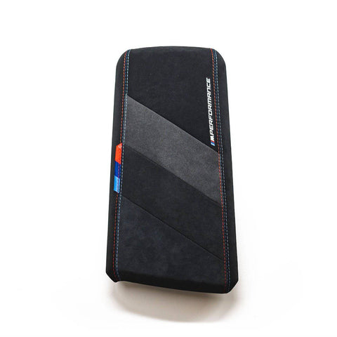 BMW 1 Series, M135i F40 & F70 Genuine M Performance Alcantara Armrest (2019+) - AUTOID® - Interior - BMW M Performance