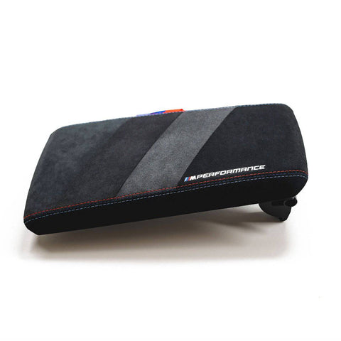 BMW 1 Series, M135i F40 & F70 Genuine M Performance Alcantara Armrest (2019+) - AUTOID® - Interior - BMW M Performance