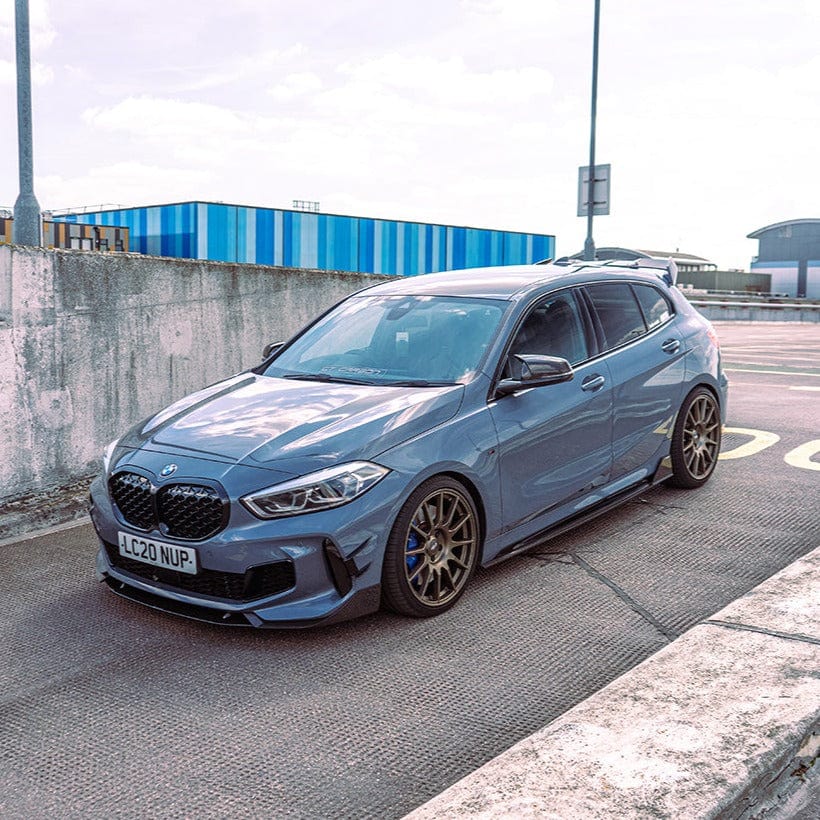 BMW 1 Series & M135i F40 Pre-Preg Carbon Fibre Side Skirts (2019-2024) - AUTOID® - Side Skirts & Winglets - CT Design
