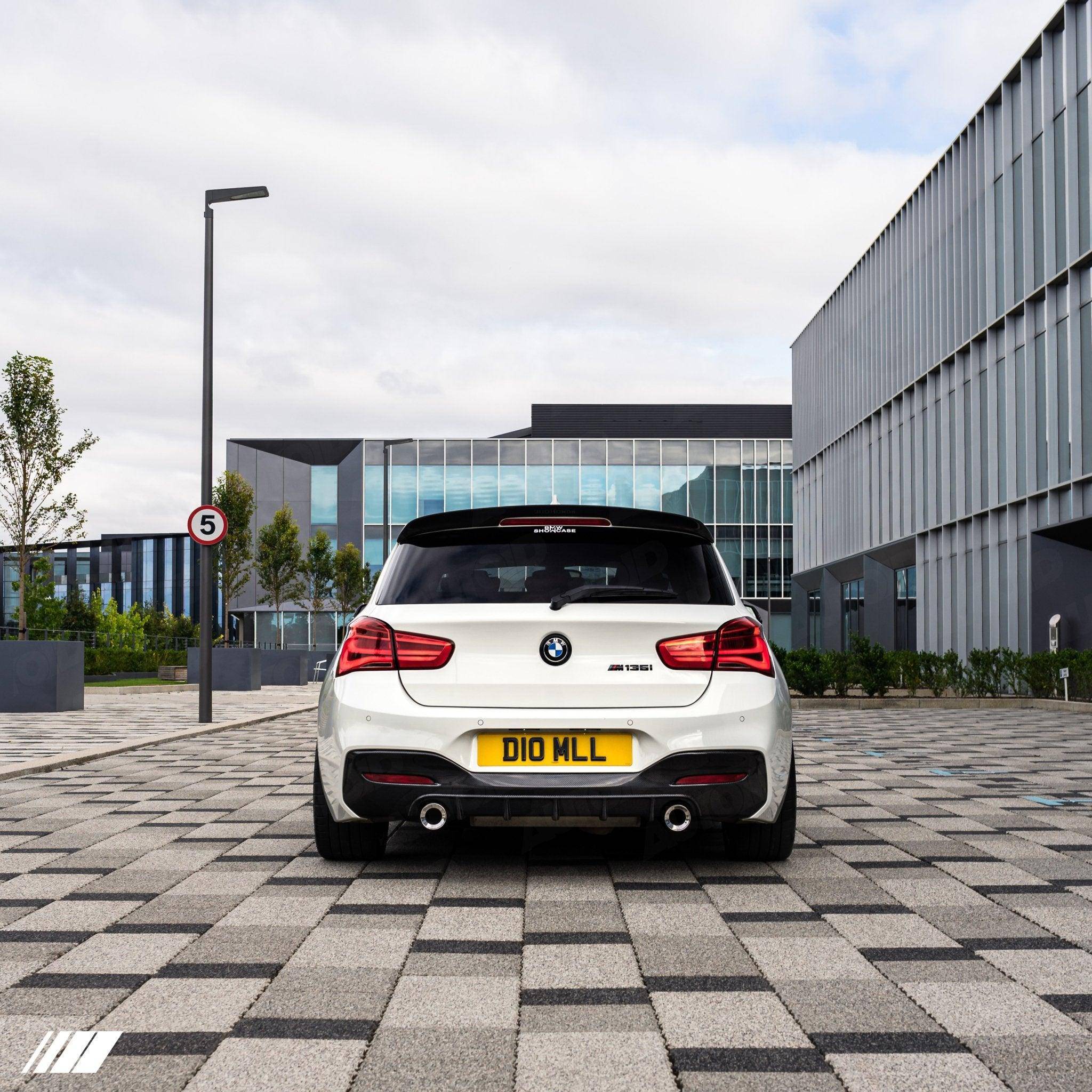 BMW 1 Series, M135i & M140i F20 F21 Carbon Fibre Performance Rear Spoiler by FORM (2011-2019) - AUTOID® - Rear Spoilers - FORM Industries