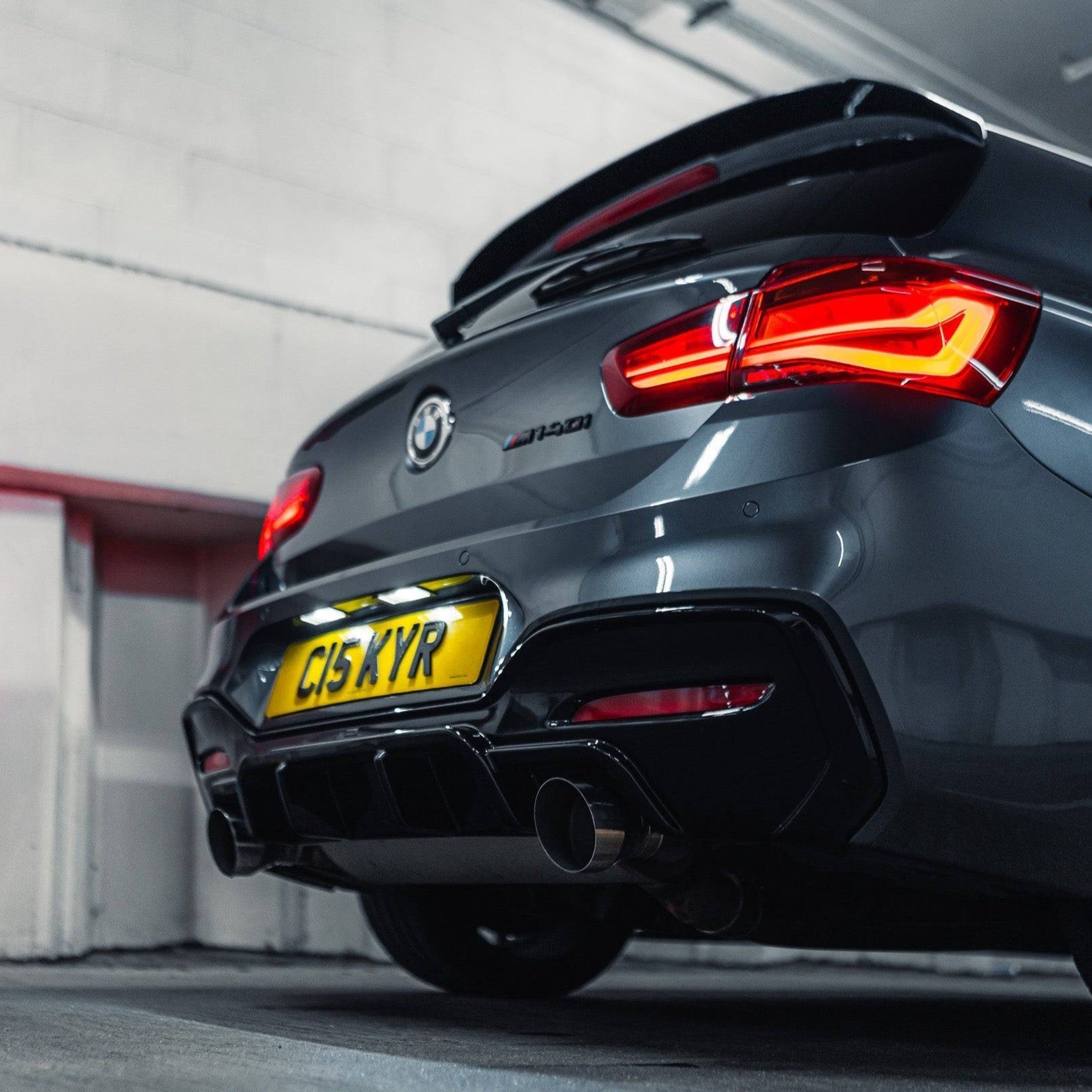 BMW 1 Series, M135i & M140i F20 F21 Gloss Black Performance Rear Spoiler by FORM (2011-2019) - AUTOID® - Rear Spoilers - FORM Industries